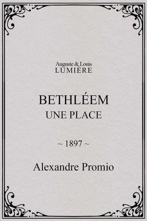 Bethléem, une place