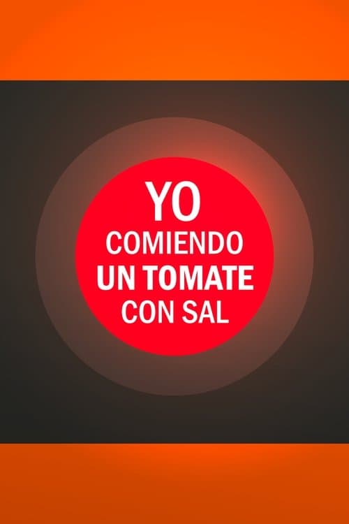 Me eating a tomatoe with salt