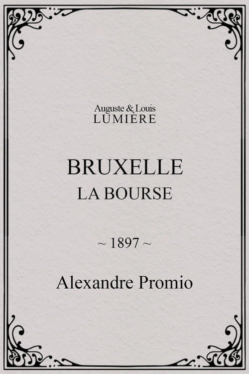 Bruxelles, la bourse