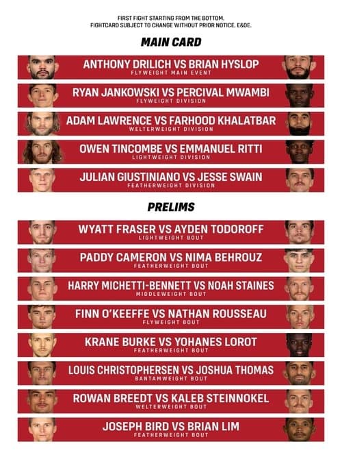 Eternal MMA 93: Perth