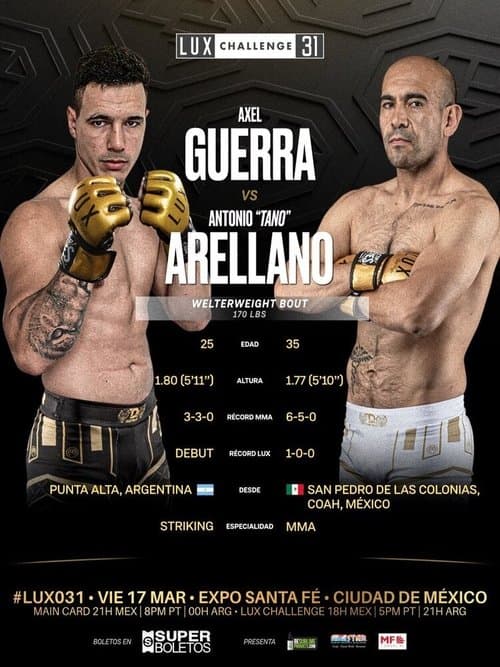 LUX Fight League 31