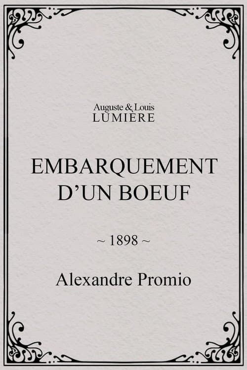 Embarquement d’un boeuf